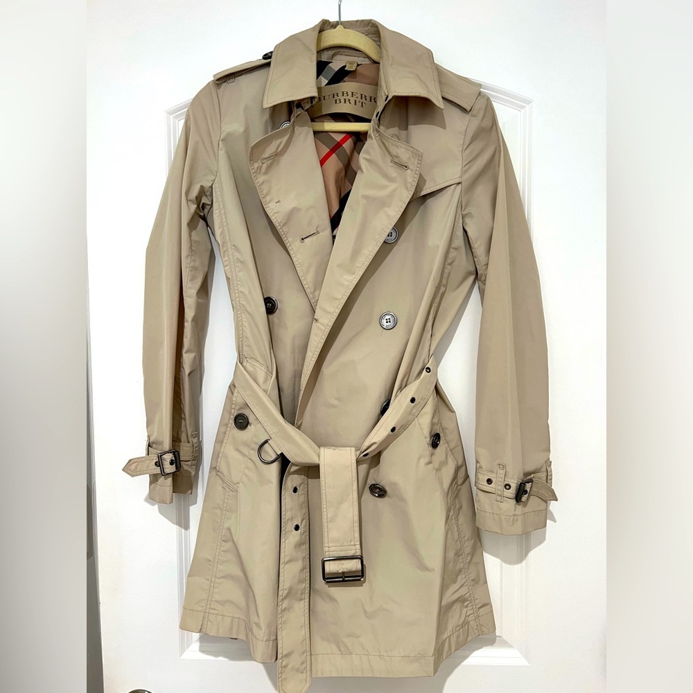 Burberry Coat size 6